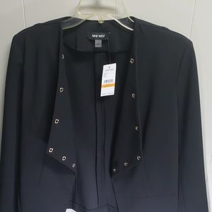 Nine west black blazer.